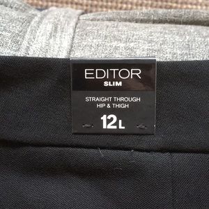 Professional Express editor pants- slim fit